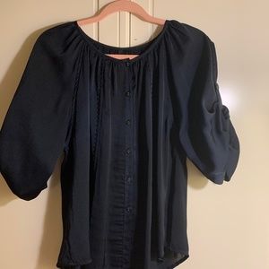 Navy  top